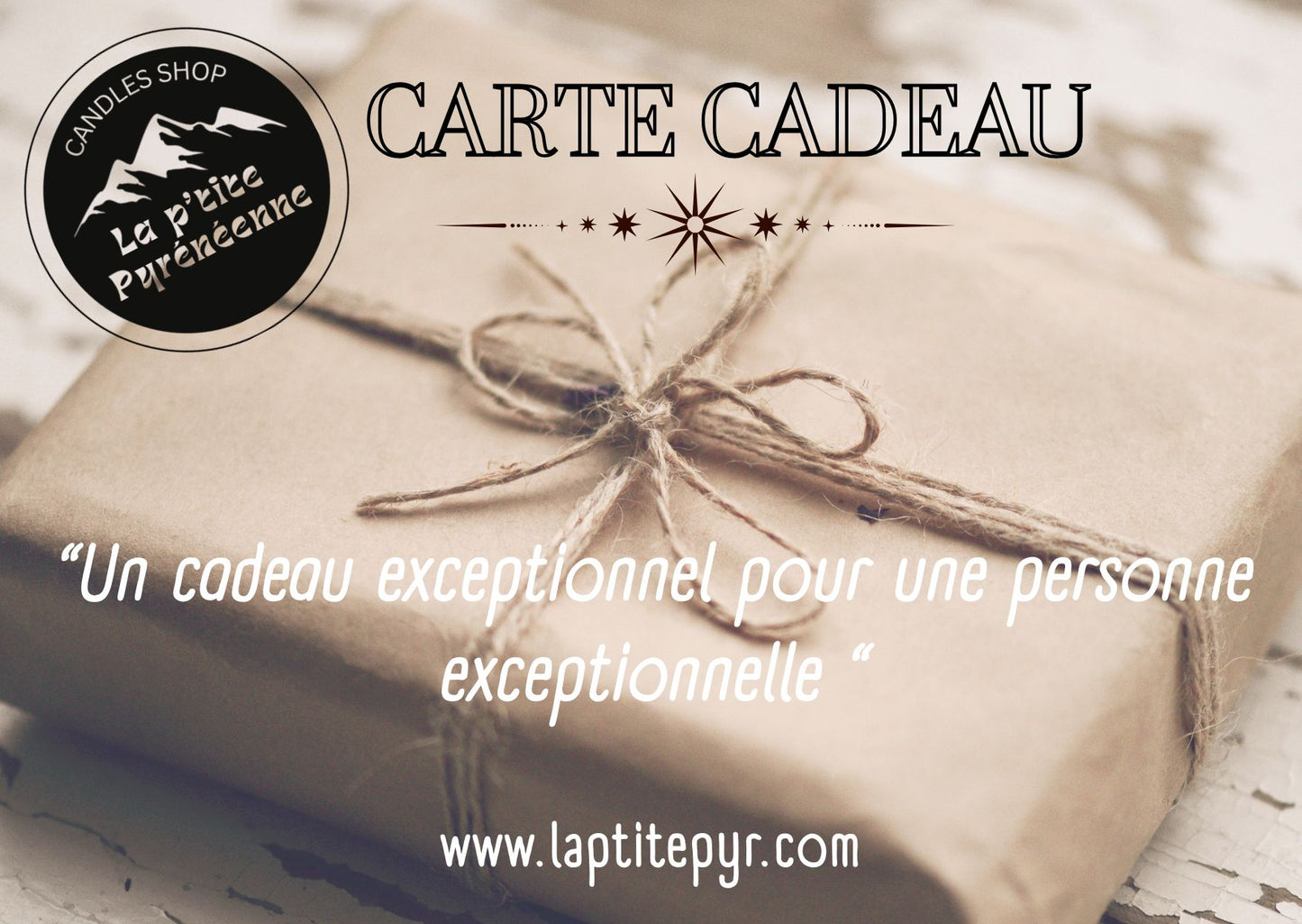 CARTE CADEAU